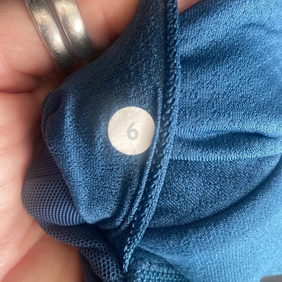 Lululemon teal and lime green Strappy tank top - Picture 5 of 5